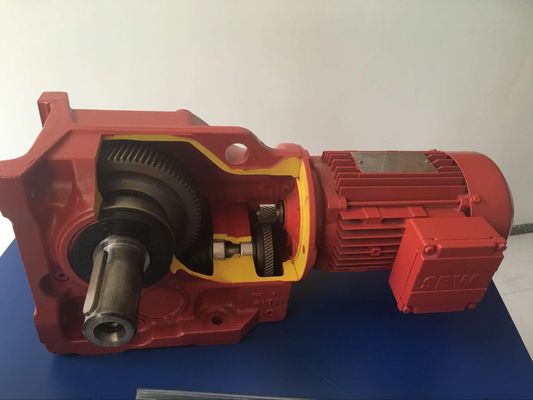 Helical Bevel 15kw Sew Electric Motor Gearbox CE Certification