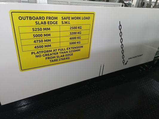 Хорошая цена платформы Retractable Superdeck MLP4200 загрузки конструкции ширины 4200mm онлайн