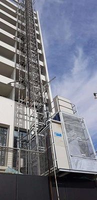 Бевельная коробка передач Мотор строительный подъемный лифт, CE Buck Lift Lift