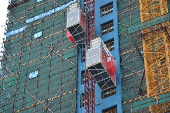 Станционный подъемник 1500кг Здание Строительство Подъемник Q345B Сталь