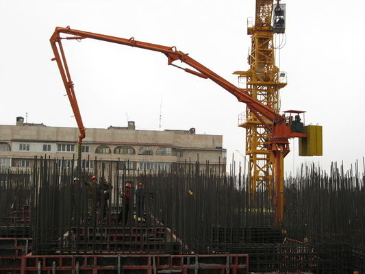 Хорошая цена HGY-32 18KW 32m самостоятельное восхождение бетонное размещение бум с дистанционным управлением онлайн