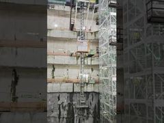 Сверху вниз строительная подъемник для тоннельных проектов в Сингапуре